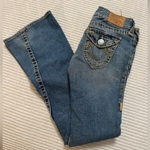 True religion bootcut jeans size 26 rare